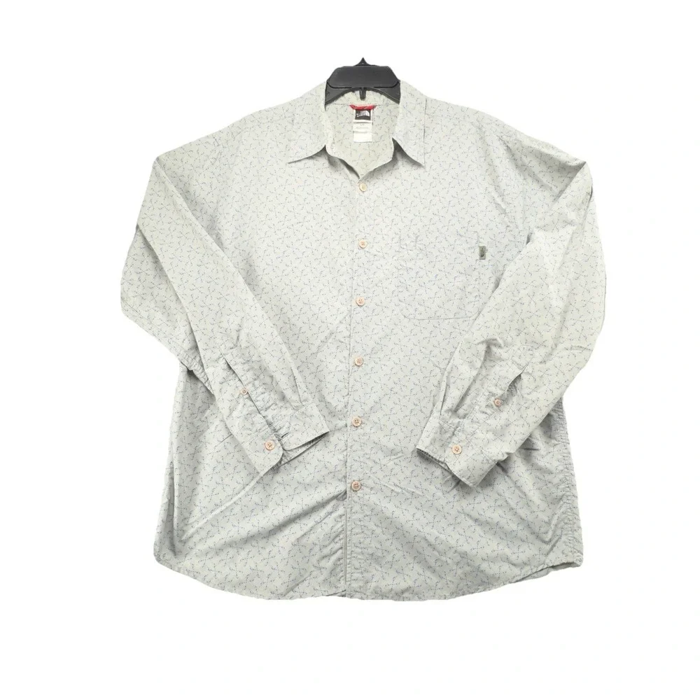Lot Of‎ 3 Mens The North Face Long Sleeve Shirts Button Down Casual Hiking